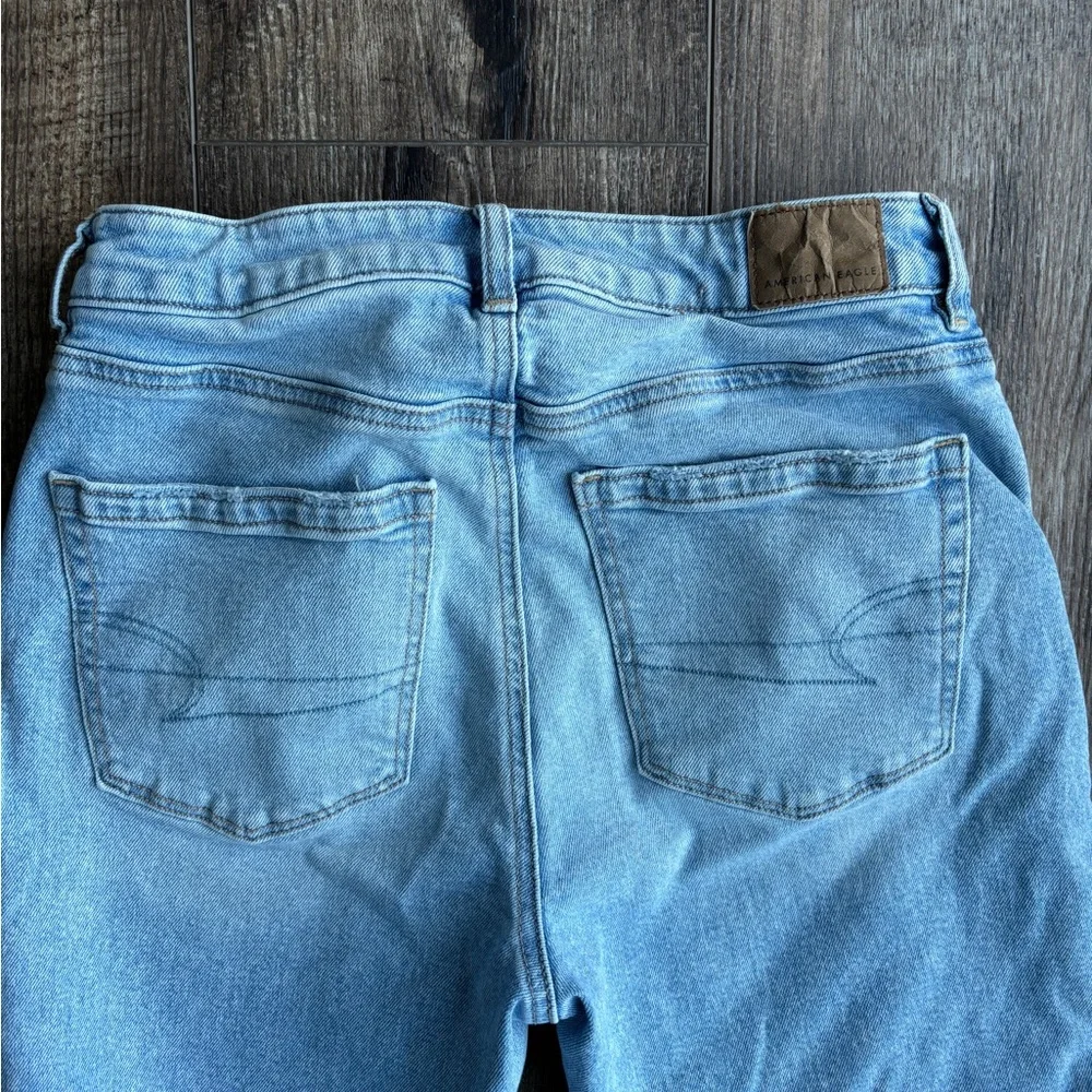 American Eagle Mom Jeans Strigid Women's Size 4 - Picture 9 of 11